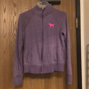 Victoria Secret Pink zip up sweater
